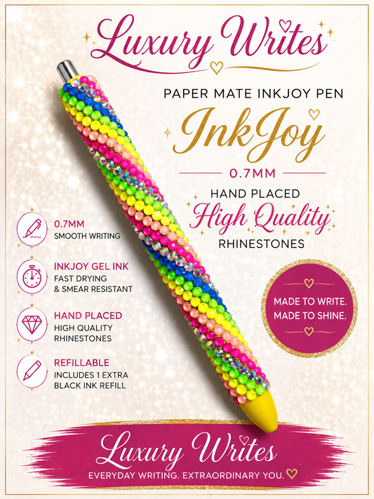Bling Papermate refillable pen