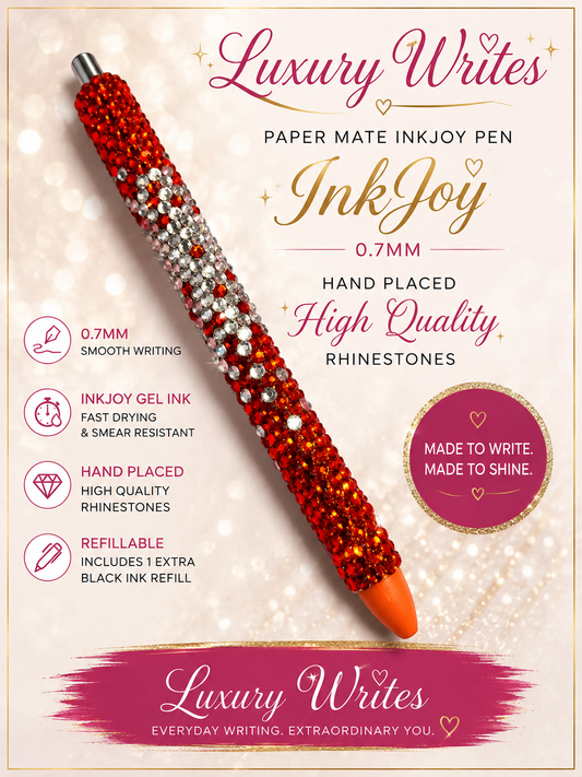 Bling Papermate refillable pen