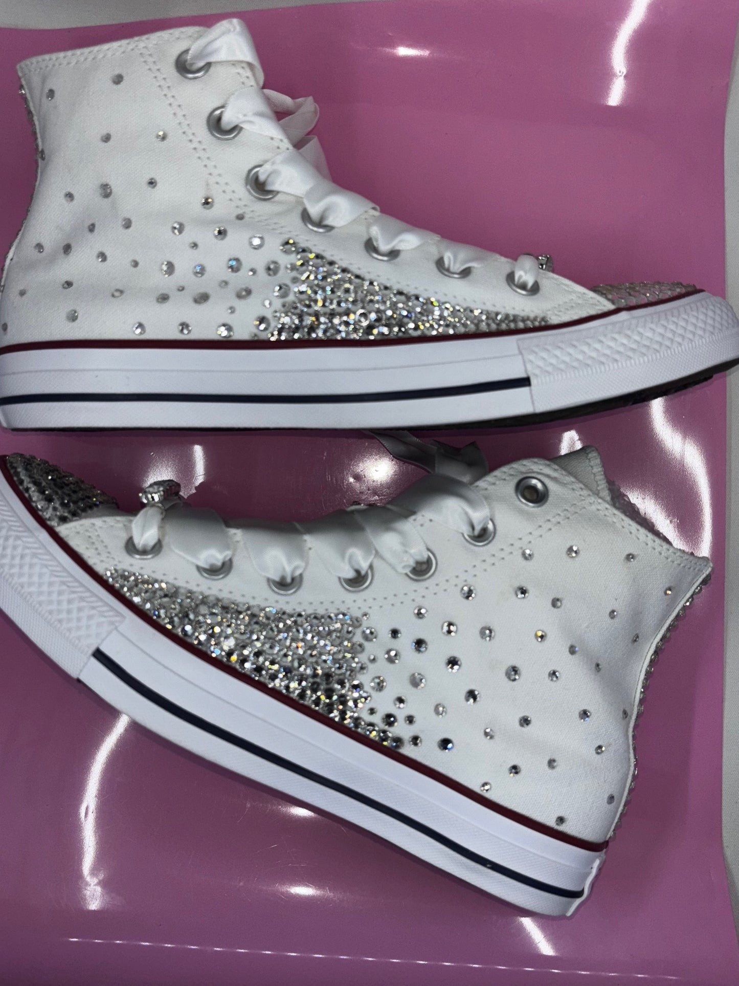 Elegant Crystal Bling Converse