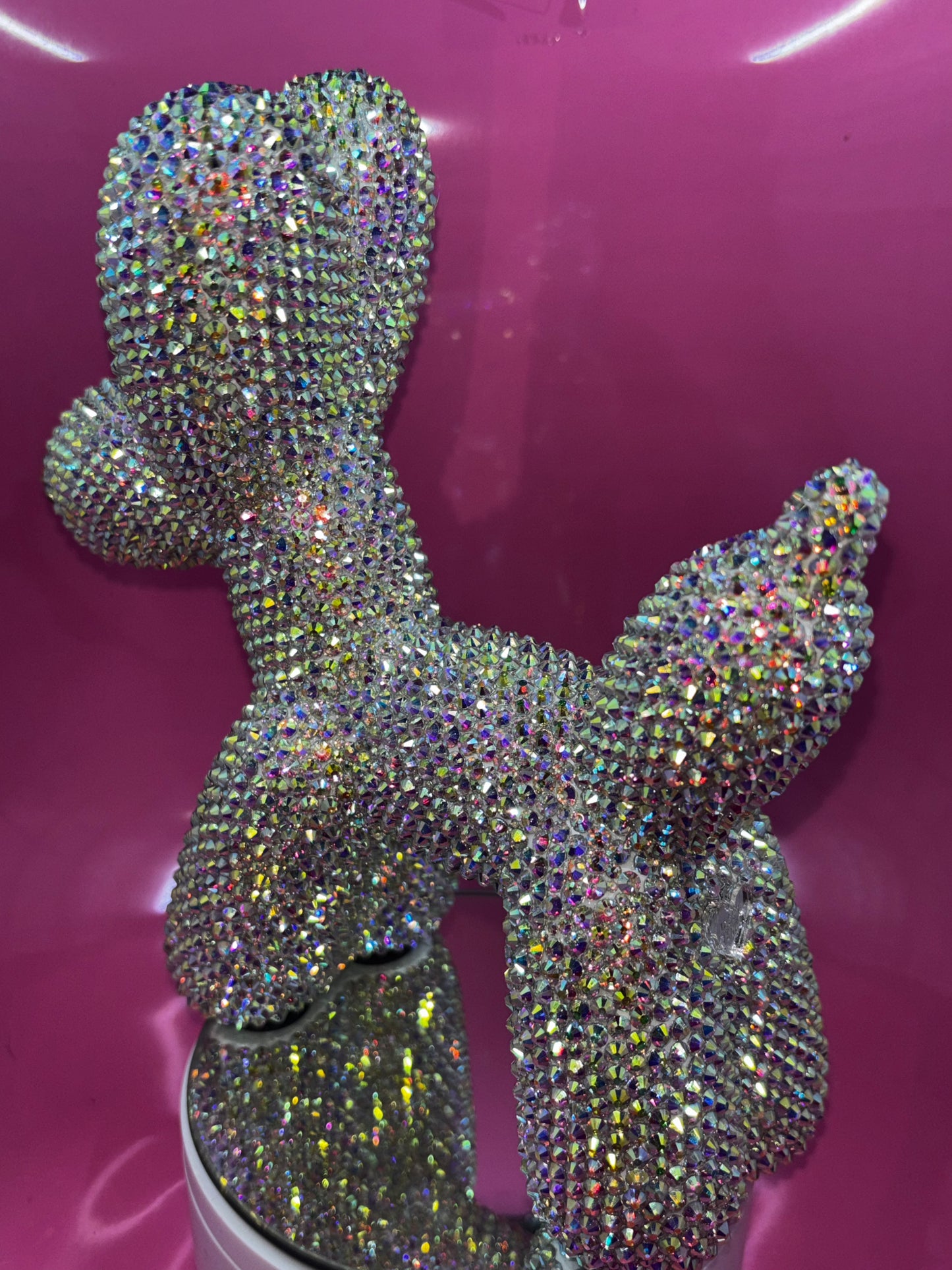 Bling Ballon Dog Home Decor- Hand Rhinestoned