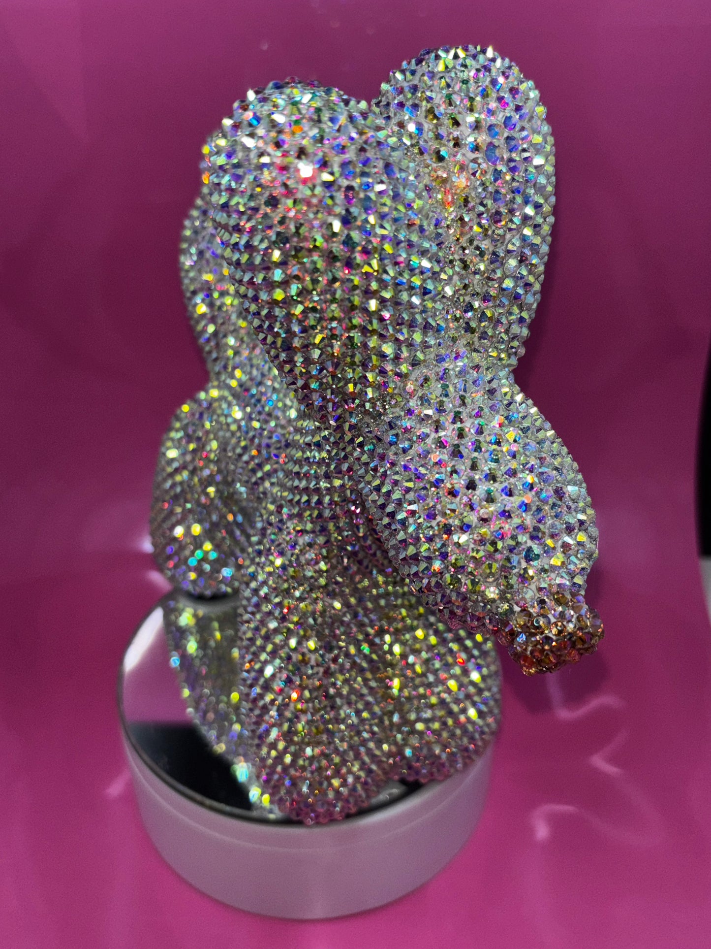 Bling Ballon Dog Home Decor- Hand Rhinestoned