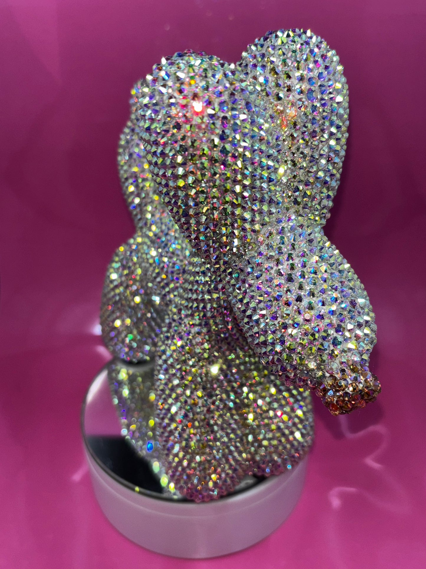 Bling Ballon Dog Home Decor- Hand Rhinestoned